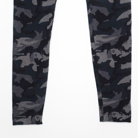 Lane Bryant Blue Camo Leggings Large XL Camouflage Print Dark Blue Gray - Picture 5 of 8